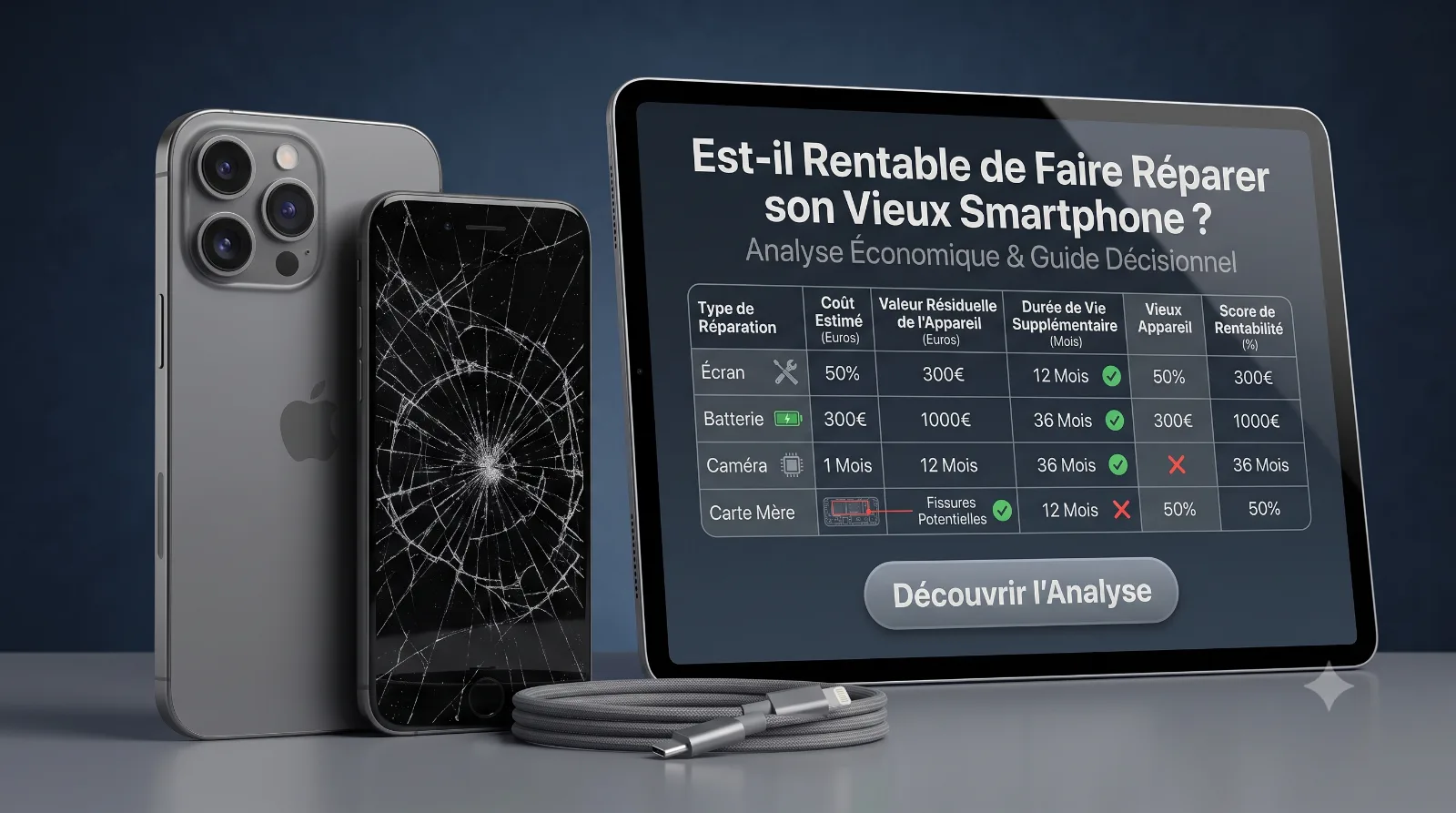 Réparation de smartphone à Cocktel4you, Saint-Jean-de-Luz