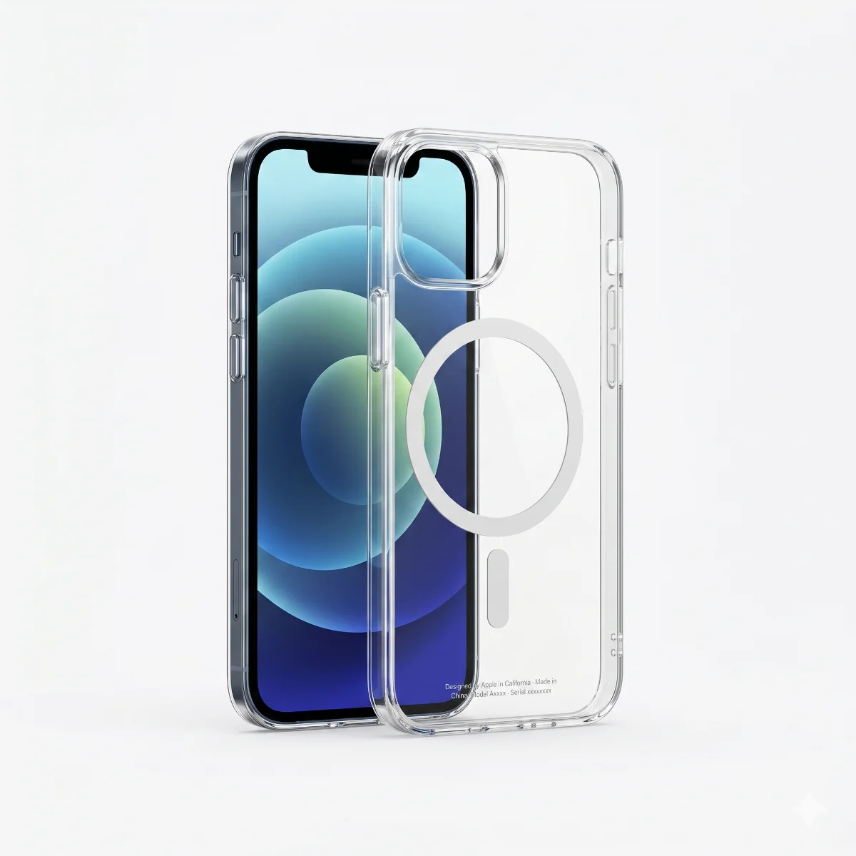 COVERME Coque TPU MagSafe iPhone 12 (Clear)