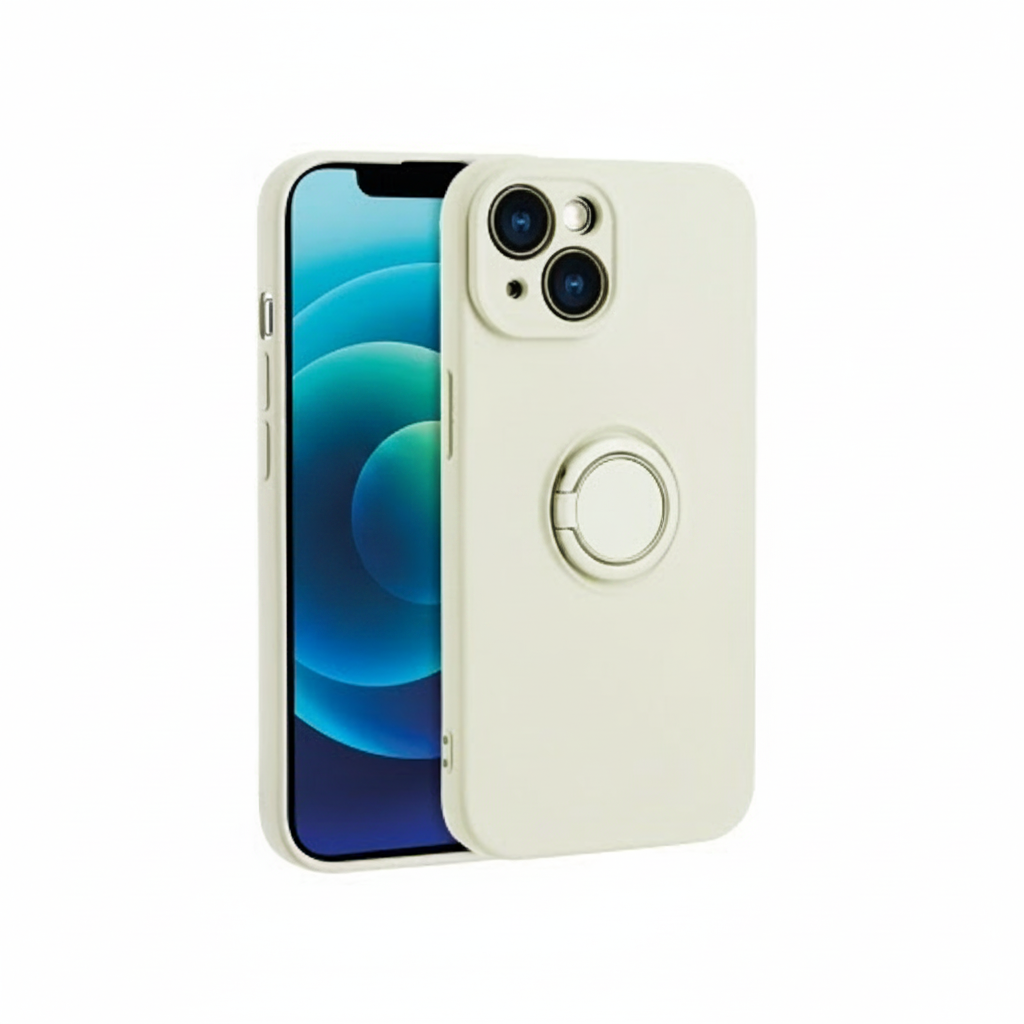 Coque Finger Grip Blanc