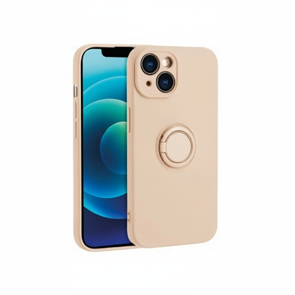 Coque Finger Grip Saumon