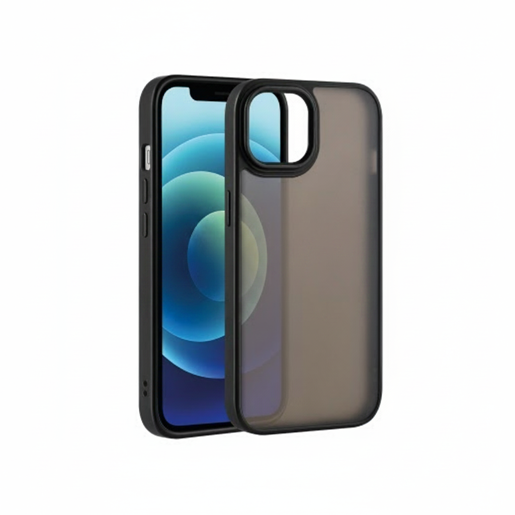 Coque Satin Matte Noir