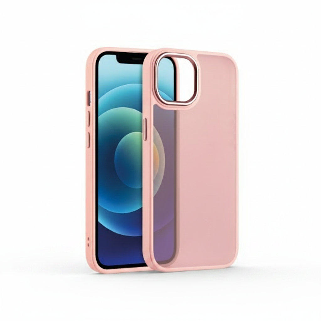 Coque Satin Matte Rose