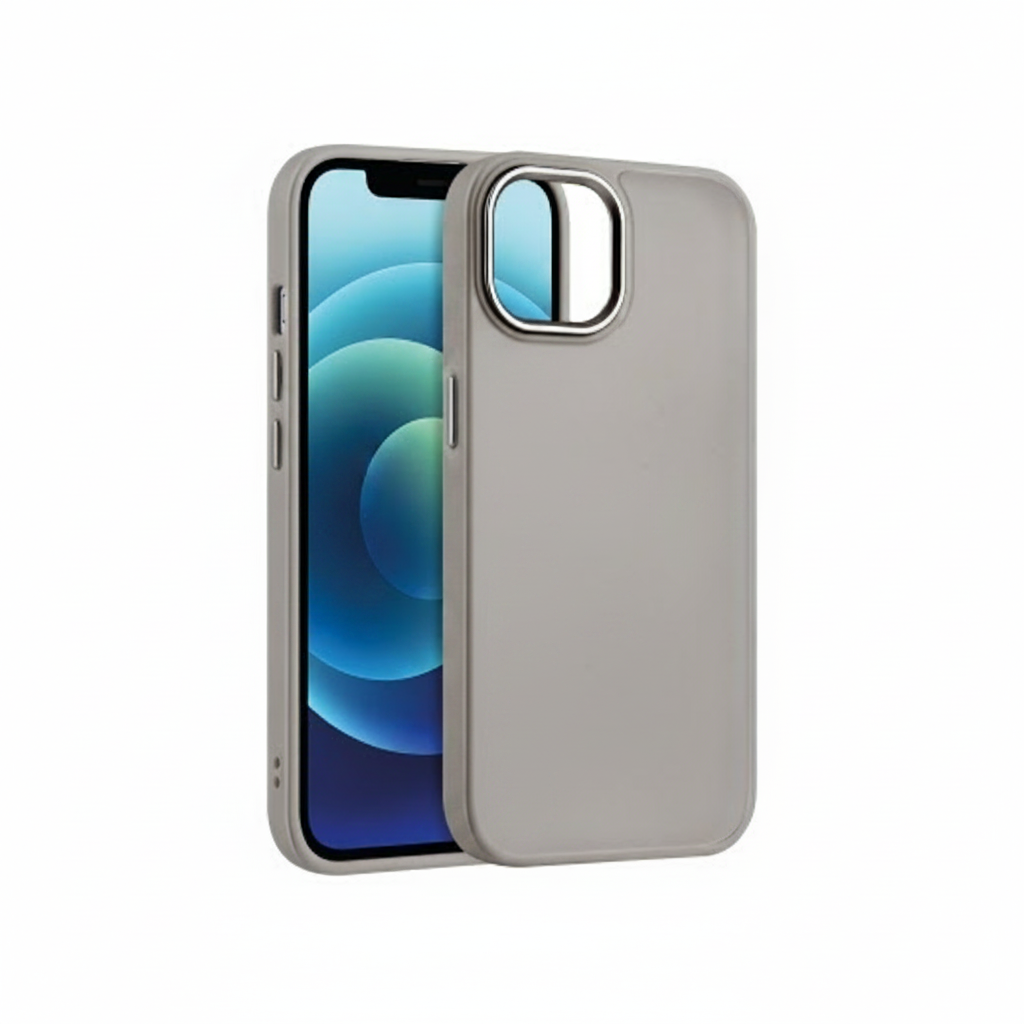 Coque Satin Matte Titane Gris