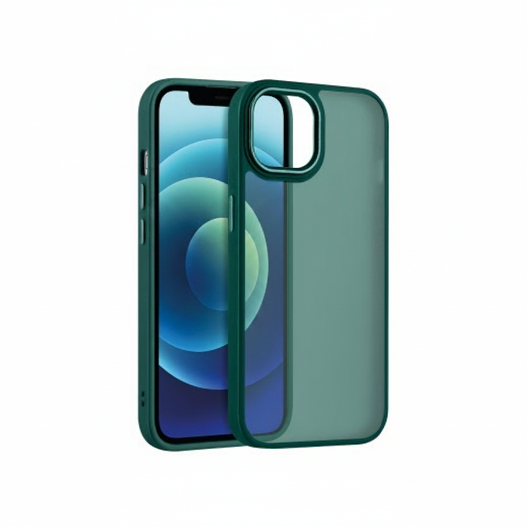 Coque Satin Matte Vert Foret