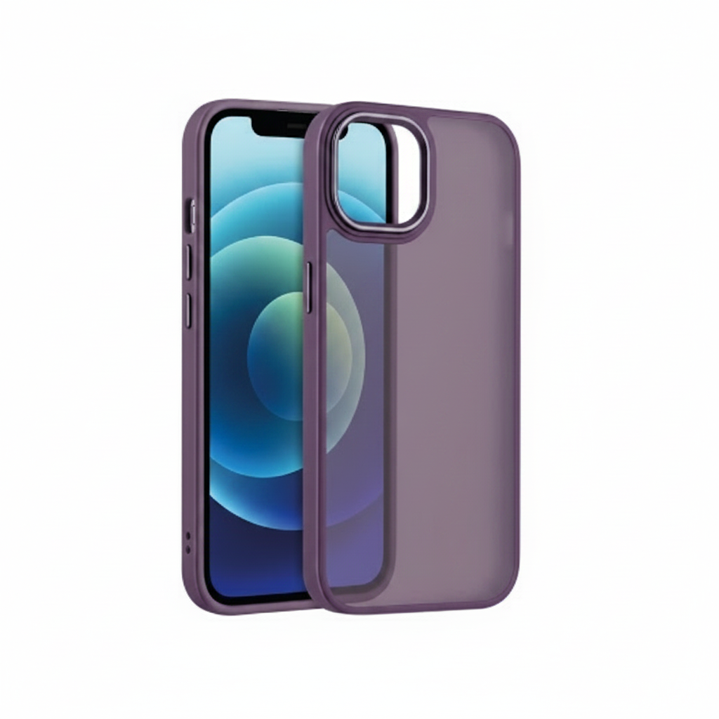 Coque Satin Matte Violet Sombre