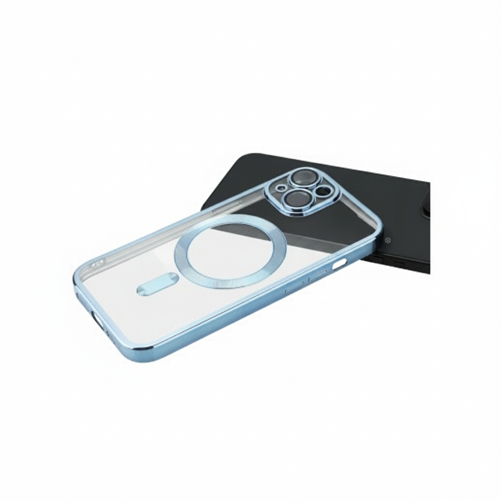 COVERME Coque Halo MagSafe Bleu Polaris