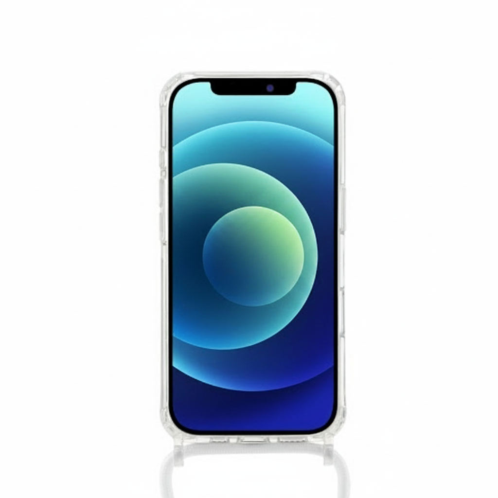 COVERME Coque Miroir Cordon Blanc