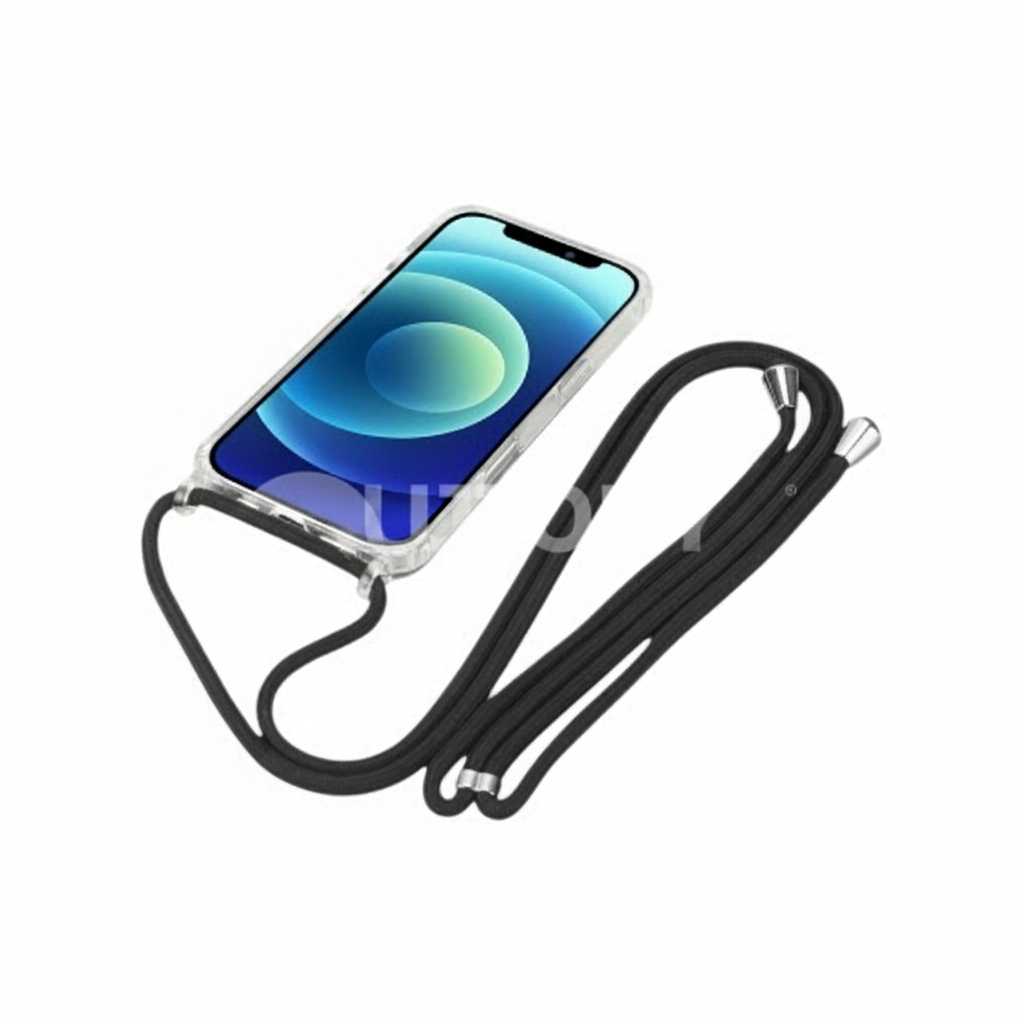 COVERME Coque Miroir Cordon Noir