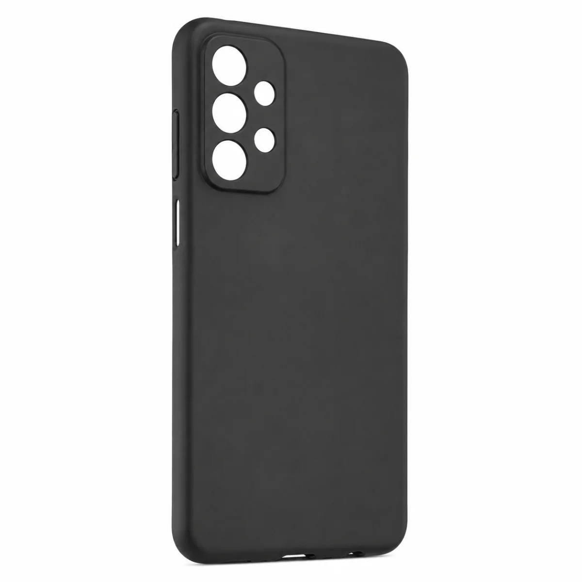 Coque Silicone Galaxy A23 4G (Noir) compatible Galaxy A23 4G