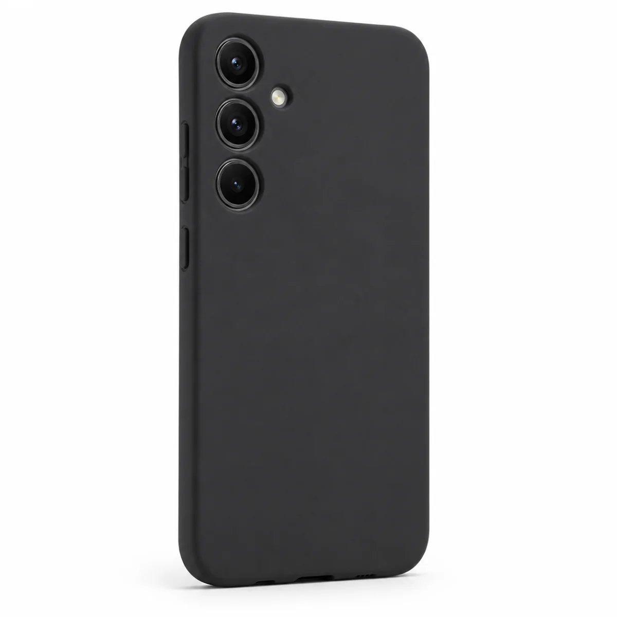 Coque Silicone Galaxy A55 5G (Noir) compatible Galaxy A55 5G