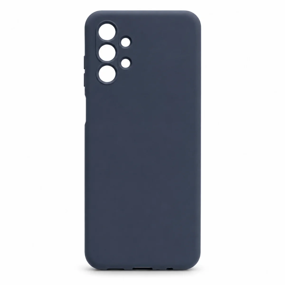 Coque Silicone Galaxy A13 4G (Bleu Nuit) compatible Galaxy A13 4G
