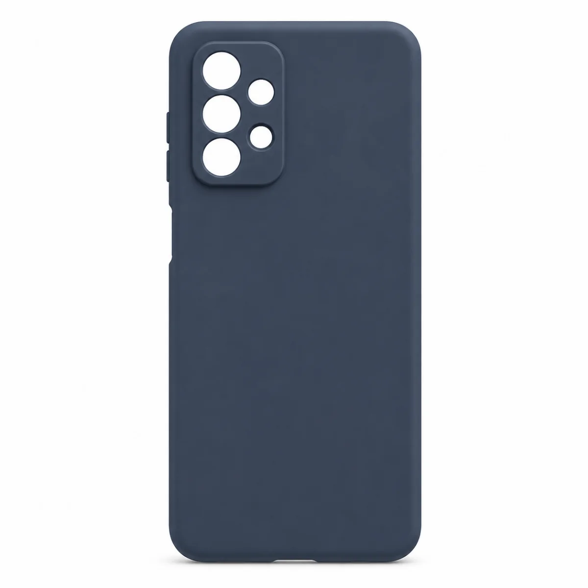 Coque Silicone Galaxy A23 4G (Bleu Nuit) compatible Galaxy A23 4G