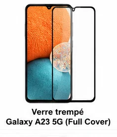 Verre trempé Galaxy A23 5G (Full Cover)