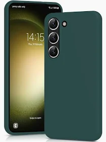 Coque Silicone Galaxy S23 Ultra (Vert)