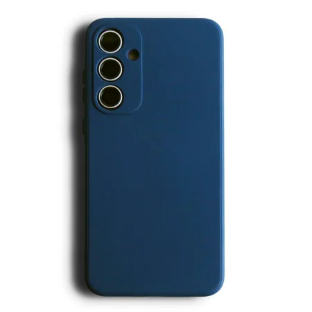 Coque Silicone Galaxy A35 5G (Bleu Nuit) compatible Galaxy A35 5G