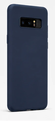 Coque silicone bleue Samsung Galaxy Note 20 Ultra