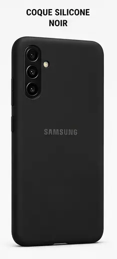 Coque silicone noire Samsung Galaxy S23 Plus