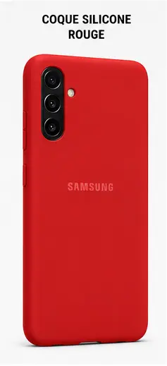 Coque silicone rouge Samsung Galaxy S20 FE / FE 5G