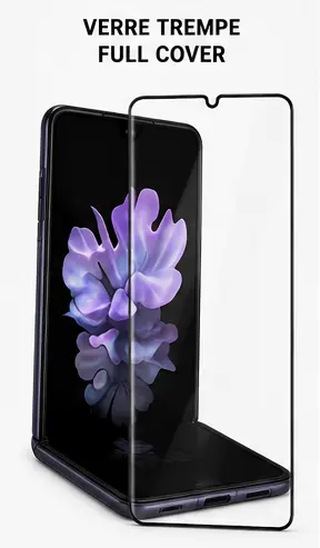 Verre trempé de protection Samsung Galaxy Z Flip 8